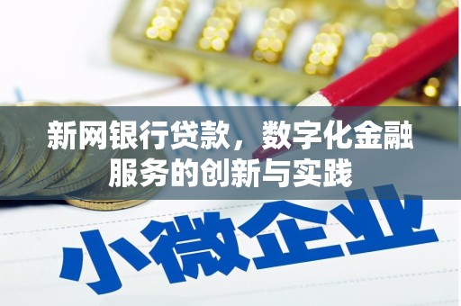 唐山新网银行贷款，数字化金融服务的创新与实践