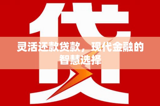 唐山灵活还款贷款，现代金融的智慧选择