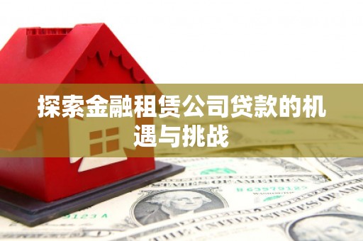 唐山探索金融租赁公司贷款的机遇与挑战