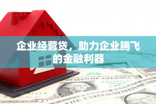 唐山企业经营贷，助力企业腾飞的金融利器