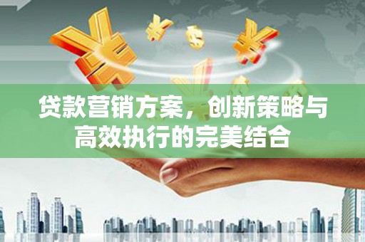 唐山贷款营销方案，创新策略与高效执行的完美结合