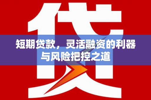唐山短期贷款，灵活融资的利器与风险把控之道
