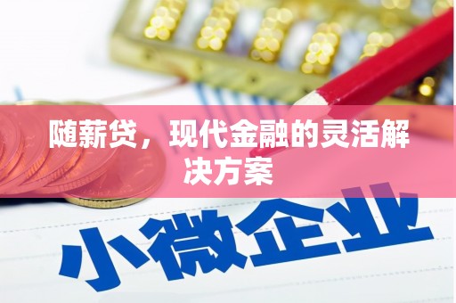 唐山随薪贷，现代金融的灵活解决方案