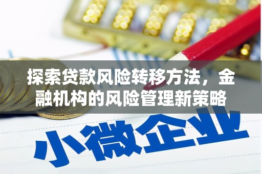 唐山探索贷款风险转移方法，金融机构的风险管理新策略