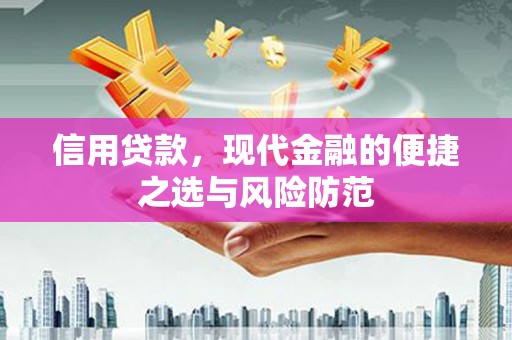 唐山信用贷款，现代金融的便捷之选与风险防范