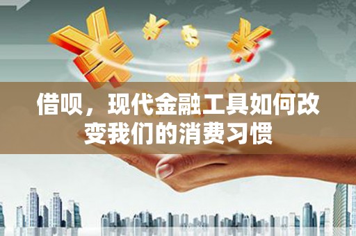 唐山借呗，现代金融工具如何改变我们的消费习惯
