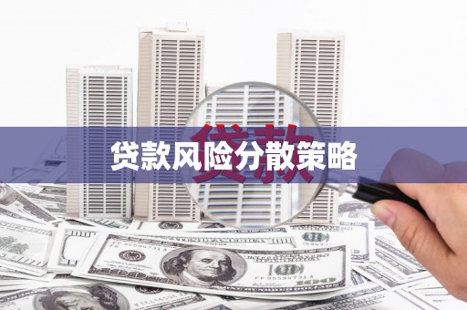 唐山贷款风险分散策略