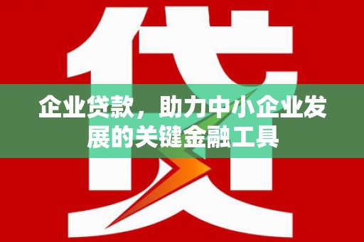 唐山企业贷款，助力中小企业发展的关键金融工具