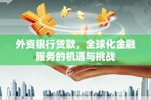 唐山外资银行贷款，全球化金融服务的机遇与挑战