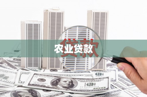 唐山农业贷款