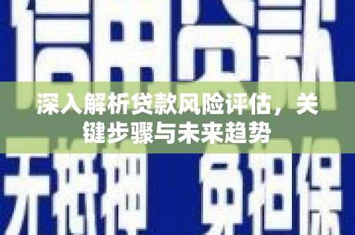 唐山深入解析贷款风险评估，关键步骤与未来趋势