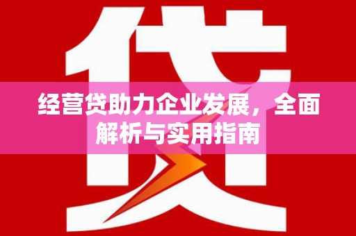 唐山经营贷助力企业发展，全面解析与实用指南