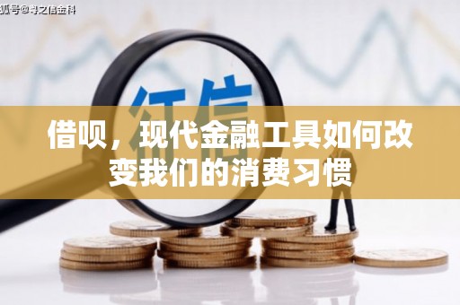 唐山借呗，现代金融工具如何改变我们的消费习惯