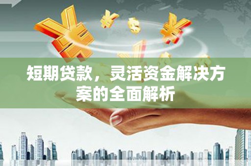 唐山短期贷款，灵活资金解决方案的全面解析