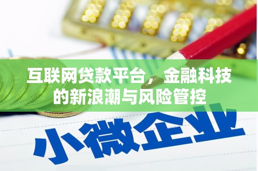 唐山互联网贷款平台，金融科技的新浪潮与风险管控