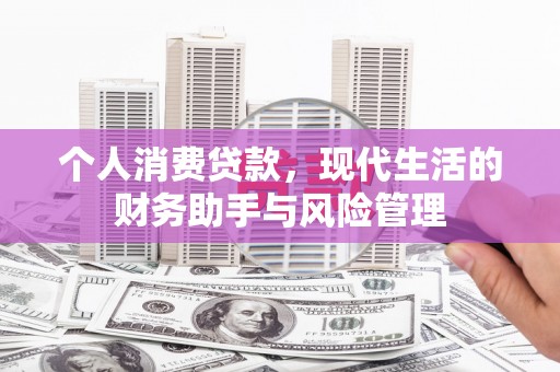 唐山个人消费贷款，现代生活的财务助手与风险管理